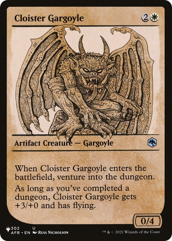 Image for Cloister Gargoyle (Showcase) (302) [The List Reprints]