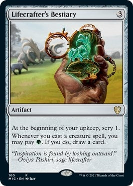 Image for Lifecrafter's Bestiary (160) [Commander: Innistrad: Midnight Hunt]