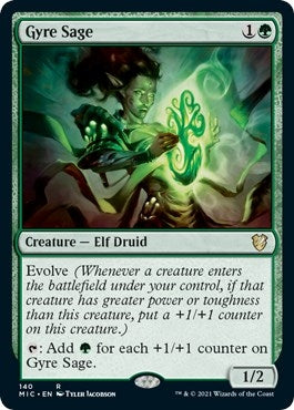 Image for Gyre Sage (140) [Commander: Innistrad: Midnight Hunt]