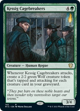 Image for Kessig Cagebreakers (142) [Commander: Innistrad: Midnight Hunt]
