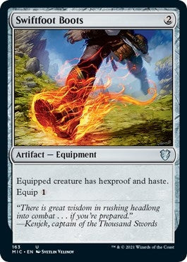 Image for Swiftfoot Boots (163) [Commander: Innistrad: Midnight Hunt]