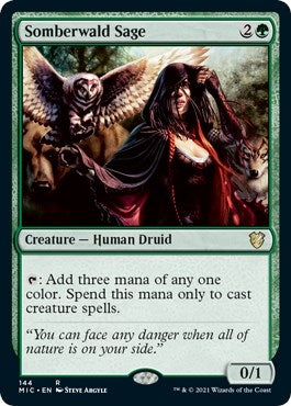 Image for Somberwald Sage (144) [Commander: Innistrad: Midnight Hunt]