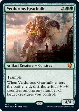 Image for Verdurous Gearhulk (145) [Commander: Innistrad: Midnight Hunt]