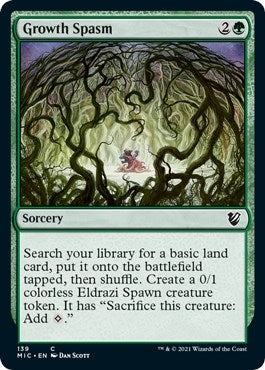 Image for Growth Spasm (139) [Commander: Innistrad: Midnight Hunt]