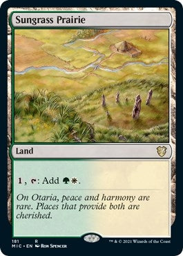 Image for Sungrass Prairie (181) [Commander: Innistrad: Midnight Hunt]