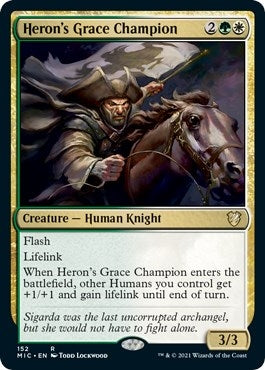 Image for Heron's Grace Champion (152) [Commander: Innistrad: Midnight Hunt]