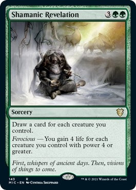 Image for Shamanic Revelation (143) [Commander: Innistrad: Midnight Hunt]