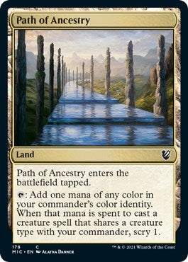 Image for Path of Ancestry (178) [Commander: Innistrad: Midnight Hunt]