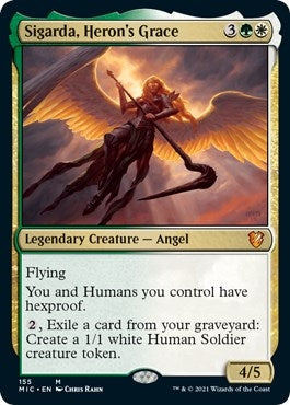 Image for Sigarda, Heron's Grace (155) [Commander: Innistrad: Midnight Hunt]
