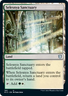 Image for Selesnya Sanctuary (180) [Commander: Innistrad: Midnight Hunt]