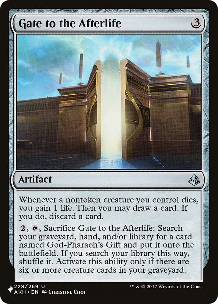 Image for Gate to the Afterlife (228) [The List Reprints]
