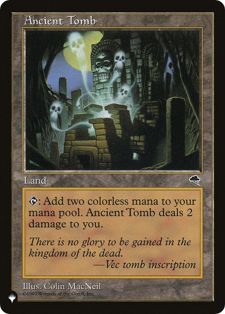 Image for Ancient Tomb (315) [The List Reprints]