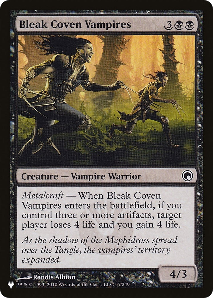 Image for Bleak Coven Vampires (55) [The List Reprints]