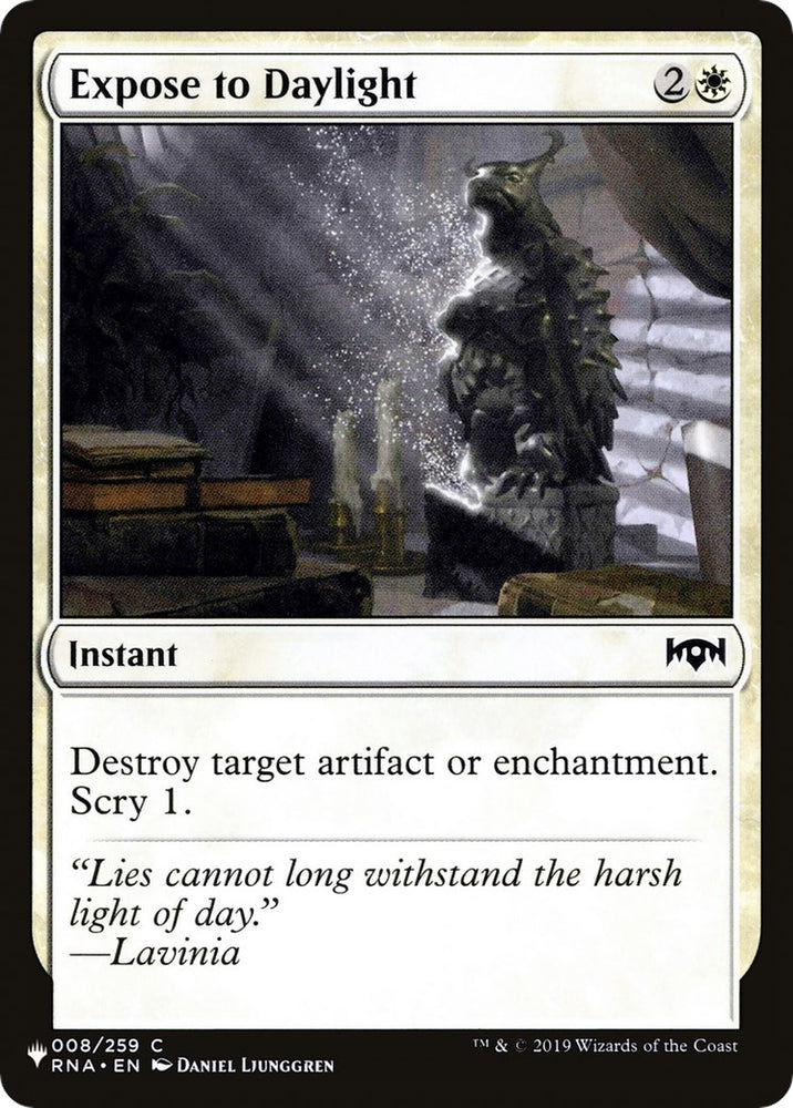 Image for Expose to Daylight (8) [The List Reprints]