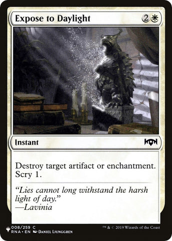 Image for Expose to Daylight (8) [The List Reprints]