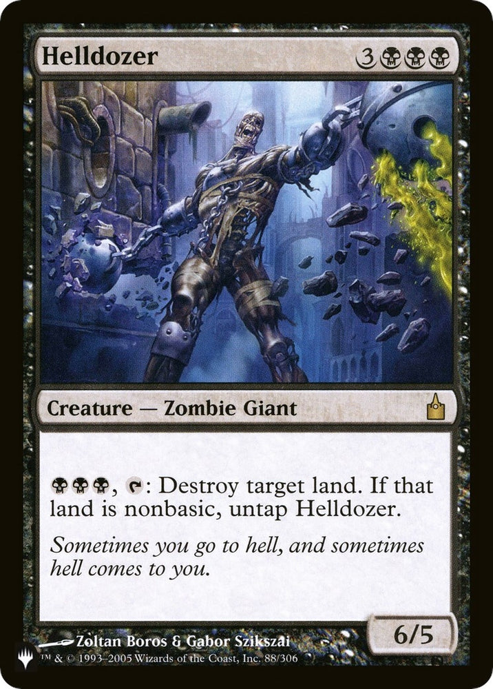 Image for Helldozer (88) [The List Reprints]