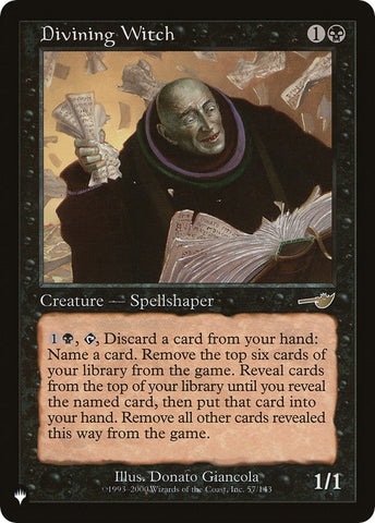 Image for Divining Witch (57) [The List Reprints]