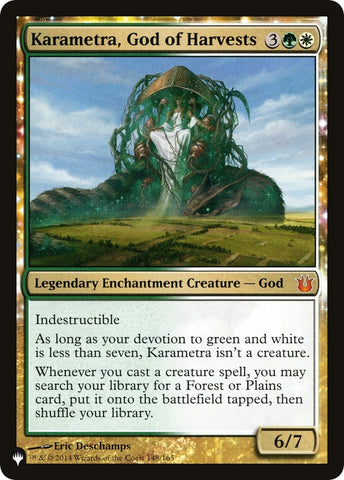 Image for Karametra, God of Harvests (148) [The List Reprints]