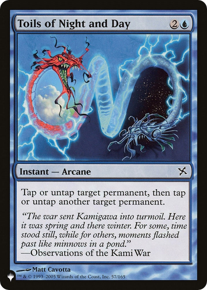 Image for Toils of Night and Day (57) [The List Reprints]