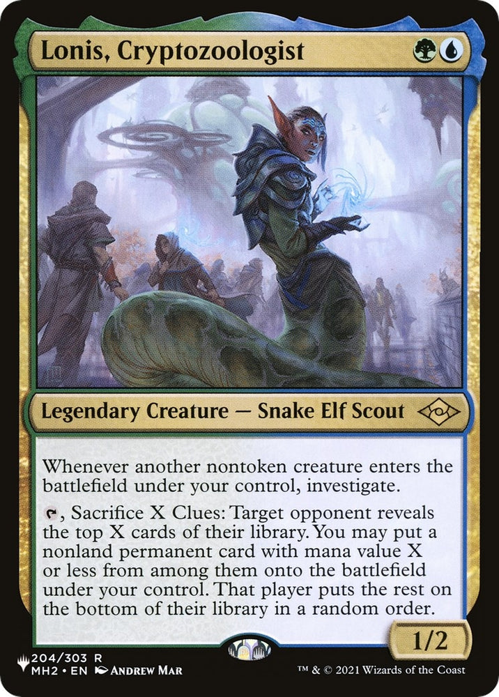 Image for Lonis, Cryptozoologist (204) [The List Reprints]