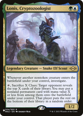 Image for Lonis, Cryptozoologist (204) [The List Reprints]
