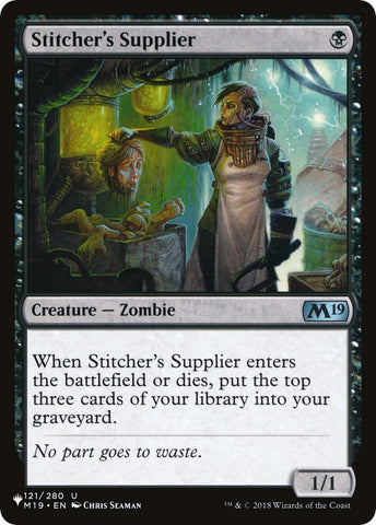 Image for Stitcher's Supplier (121) [The List Reprints]