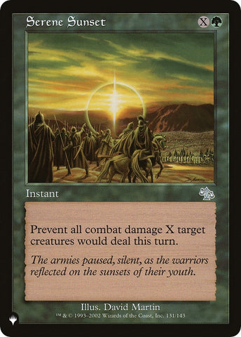 Image for Serene Sunset (131) [The List Reprints]