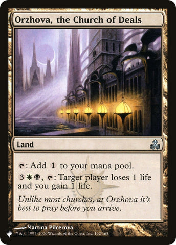 Image for Orzhova, the Church of Deals (162) [The List Reprints]