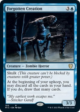 Image for Forgotten Creation (100) [Commander: Innistrad: Midnight Hunt]