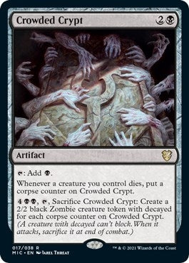 Image for Crowded Crypt (17) [Commander: Innistrad: Midnight Hunt]