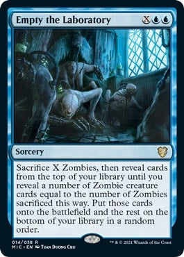 Image for Empty the Laboratory (14) [Commander: Innistrad: Midnight Hunt]