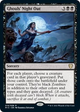 Image for Ghouls' Night Out (19) [Commander: Innistrad: Midnight Hunt]