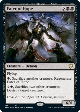 Image for Eater of Hope (115) [Commander: Innistrad: Midnight Hunt]