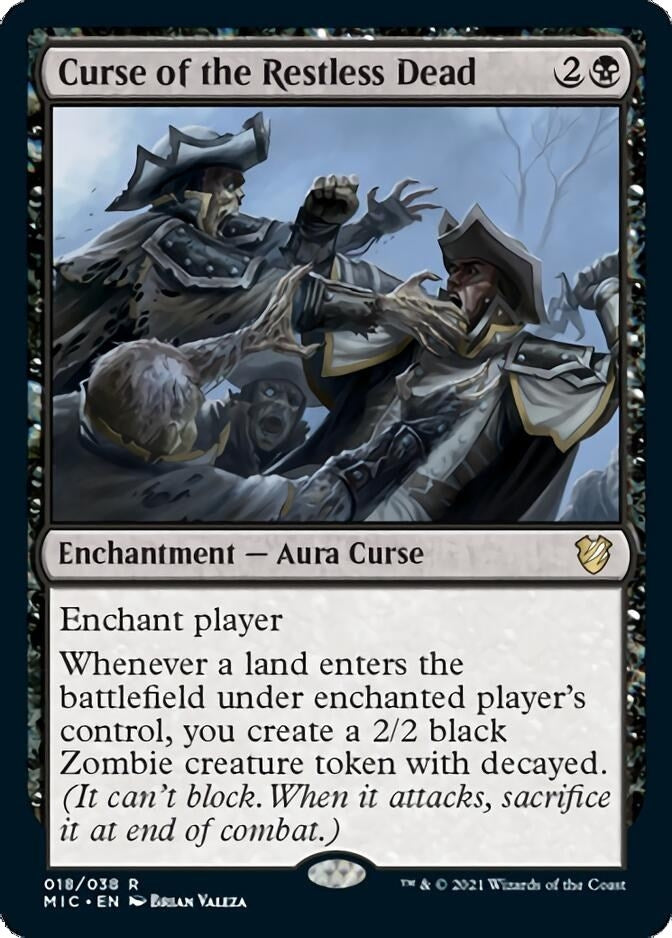 Image for Curse of the Restless Dead (18) [Commander: Innistrad: Midnight Hunt]