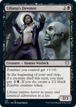 Image for Liliana's Devotee (122) [Commander: Innistrad: Midnight Hunt]