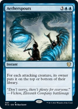 Image for Aetherspouts (97) [Commander: Innistrad: Midnight Hunt]