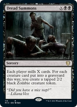 Image for Dread Summons (113) [Commander: Innistrad: Midnight Hunt]