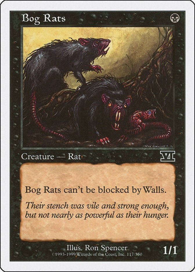 Image for Bog Rats (117) [Classic Sixth Edition]