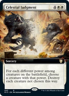 Image for Celestial Judgment (Extended Art) (43) [Commander: Innistrad: Midnight Hunt]