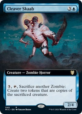 Image for Cleaver Skaab (Extended Art) (49) [Commander: Innistrad: Midnight Hunt]