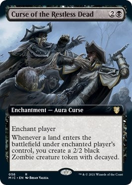 Image for Curse of the Restless Dead (Extended Art) (56) [Commander: Innistrad: Midnight Hunt]