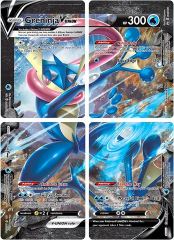 Image for Greninja V-UNION [Set of 4] [SWSH: Sword & Shield Promo Cards]