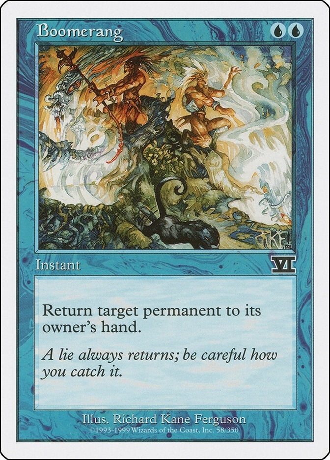 Image for Boomerang (58) [Classic Sixth Edition]