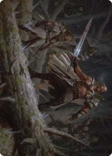 Image for Tovolar, Dire Overlord Art Card (05/81) (5) [Art Series: Innistrad: Midnight Hunt]