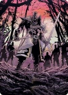 Image for Tovolar, Dire Overlord Art Card (07/81) (7) [Art Series: Innistrad: Midnight Hunt]