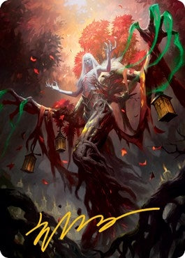 Image for Wrenn and Seven Art Card (Gold-Stamped Signature) (9) [Art Series: Innistrad: Midnight Hunt]
