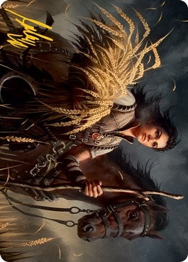 Image for Ambitious Farmhand Art Card (Gold-Stamped Signature) (11) [Art Series: Innistrad: Midnight Hunt]