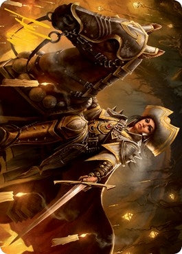 Image for Seasoned Cathar Art Card (Gold-Stamped Signature) (12) [Art Series: Innistrad: Midnight Hunt]