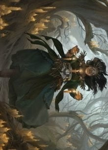 Image for Candlegrove Witch Art Card (15/81) (15) [Art Series: Innistrad: Midnight Hunt]