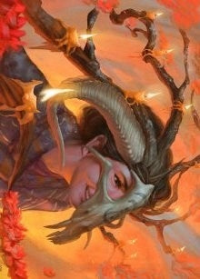 Image for Hedgewitch's Mask Art Card (17) [Art Series: Innistrad: Midnight Hunt]